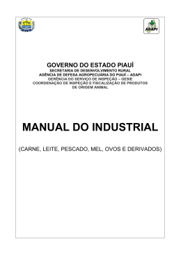 MANUAL DO INDUSTRIAL
