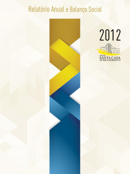 Relatório Anual e Balanço Social 2012