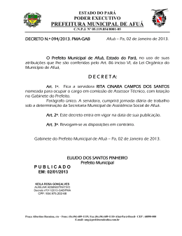 Decreto 094-2013-RITA CINARA CAMPOS DOS SANTOS