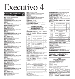 Executivo 4 SEXTA-FEIRA, 18 DE DEZEMBRO DE 2009