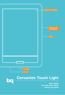 Cervantes Touch Light