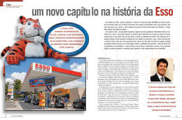 “A Exxon estava em fase de poucos investimentos no Brasil e a