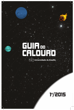 GUIA CALOURO - Universidade de Brasília
