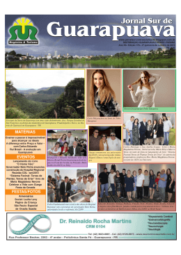 jornal 178.pmd - Jornal Sur Guarapuava