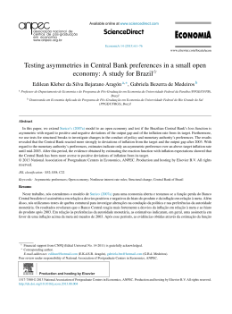 Testing asymmetries in Central Bank preferences in a small open