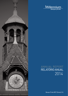 Relatório Anual 2014 - Millennium Banque Privée