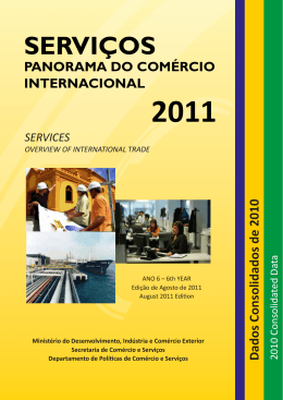 SERVIÇOS - Ministério do Desenvolvimento, Indústria e Comércio