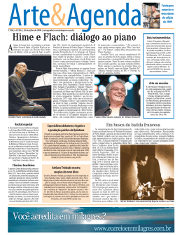 Hime e Flach: diálogo ao piano