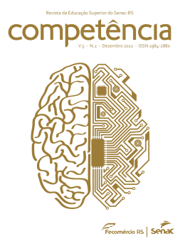 Revista Competência 2012/2 - Senac-RS