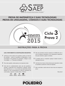 Ciclo 3 - ENEM - Prova II