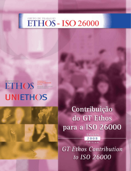 ISO 26000 - Instituto Ethos
