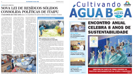 Jornal Cultivando Água Boa, edição nº 18