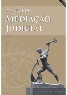 Manual de Mediação Judicial - Tribunal de Justiça do Estado do Rio