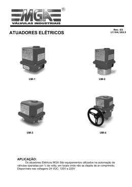 Manual Atuador Elétrico - Rev 03