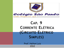 circuito elétrico simples