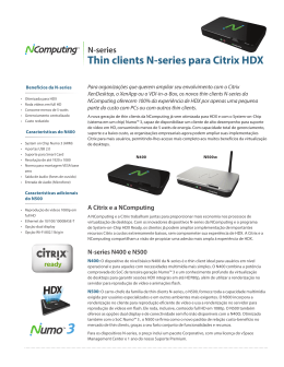 Thin clients N-series para Citrix HDX