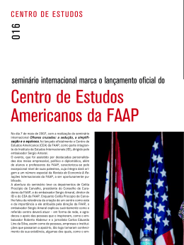 Centro de Estudos Americanos da FAAP