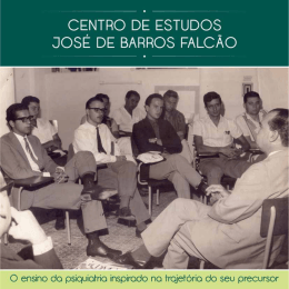 CENTRO DE ESTUDOS JOSÉ DE BARROS FALCÃO - O