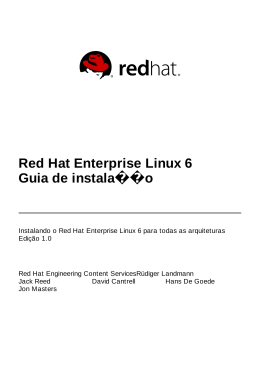 o Instalador - Red Hat Customer Portal