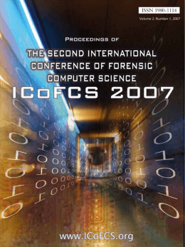 click here - the international conference on forensic computer