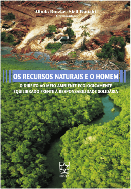 Os recursos naturais e o homem