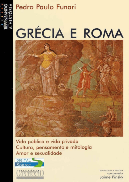 Livro – Grécia e Roma