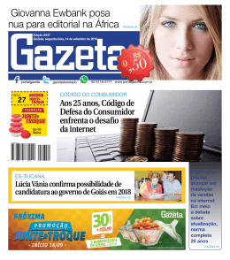 Edição 2547 - Jornal Gazeta do Estado