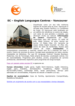 EC – English Languages Centres - Vancouver