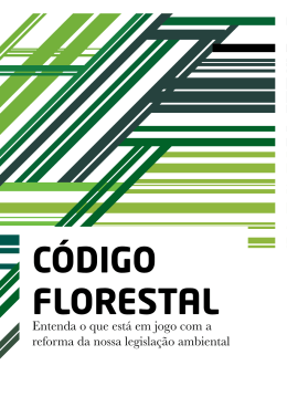 Cartilha Código Florestal - Ministério da Agricultura