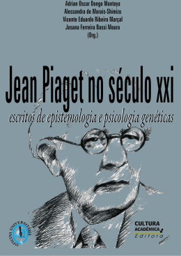Jean Piaget no século XXI - Faculdade de Filosofia e Ciências