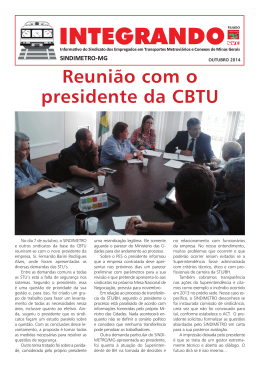Reunião com o presidente da CBTU