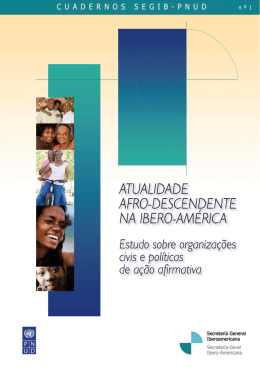 Baixar PDF - Población afrodescendiente de América Latina, UNDP