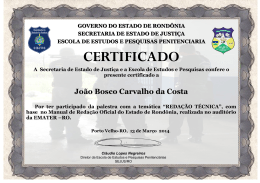 João Bosco Carvalho da Costa