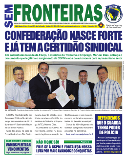 Jornal da CSPM - Novembro 2014