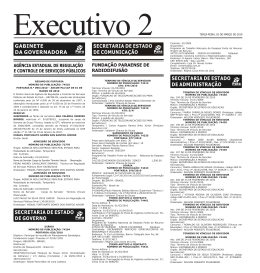 Executivo 2 TERÇA-FEIRA, 02 DE MARÇO DE 2010