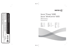 Warranty - Phaser 6500/WorkCentre 6505