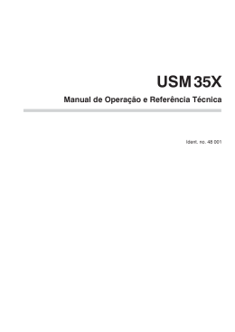USM 35X - GE Measurement & Control
