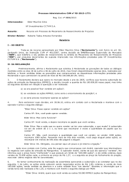 Processo Administrativo CVM nº RJ-2013