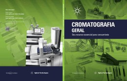 Cromatografia Geral - Agilent Technologies