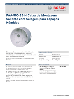 FAA‑500‑SB-H Caixa de Montagem Saliente com Selagem para