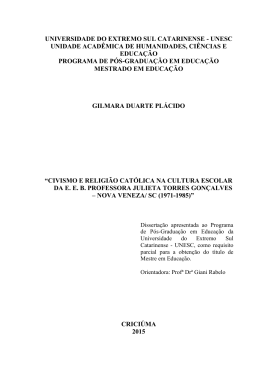 Dissertação - Universidade do Extremo Sul Catarinense