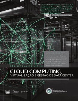 MIT em Cloud Computing, Virtualização e Gestão de