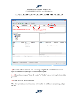 manual para configurar cliente ftp filezilla 1 2 3 4