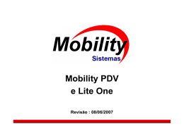 Mobility PDV e Lite One - Sweprata Automação Comercial