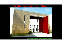 Centro Cultural USE - Brás