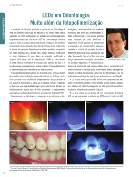 LEDs em Odontologia: Muito além da fotopolimerização