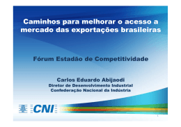 Carlos Eduardo Abijaodi - CNI