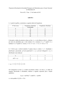 Proposta de Resolução da Sociedade Portuguesa de Matemática