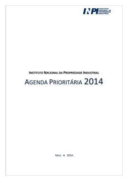Agenda Prioritária 2014