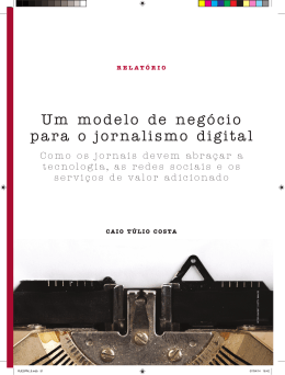 Um modelo de negócio para o jornalismo digital
